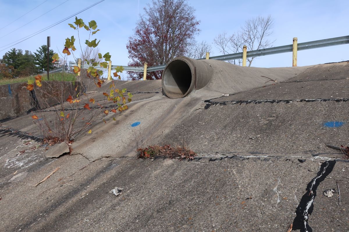 Cordry Spillway Replacement Work