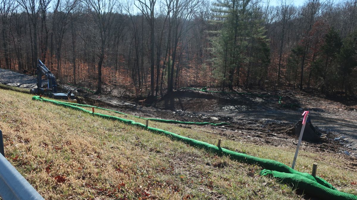 Cordry Spillway Replacement Work