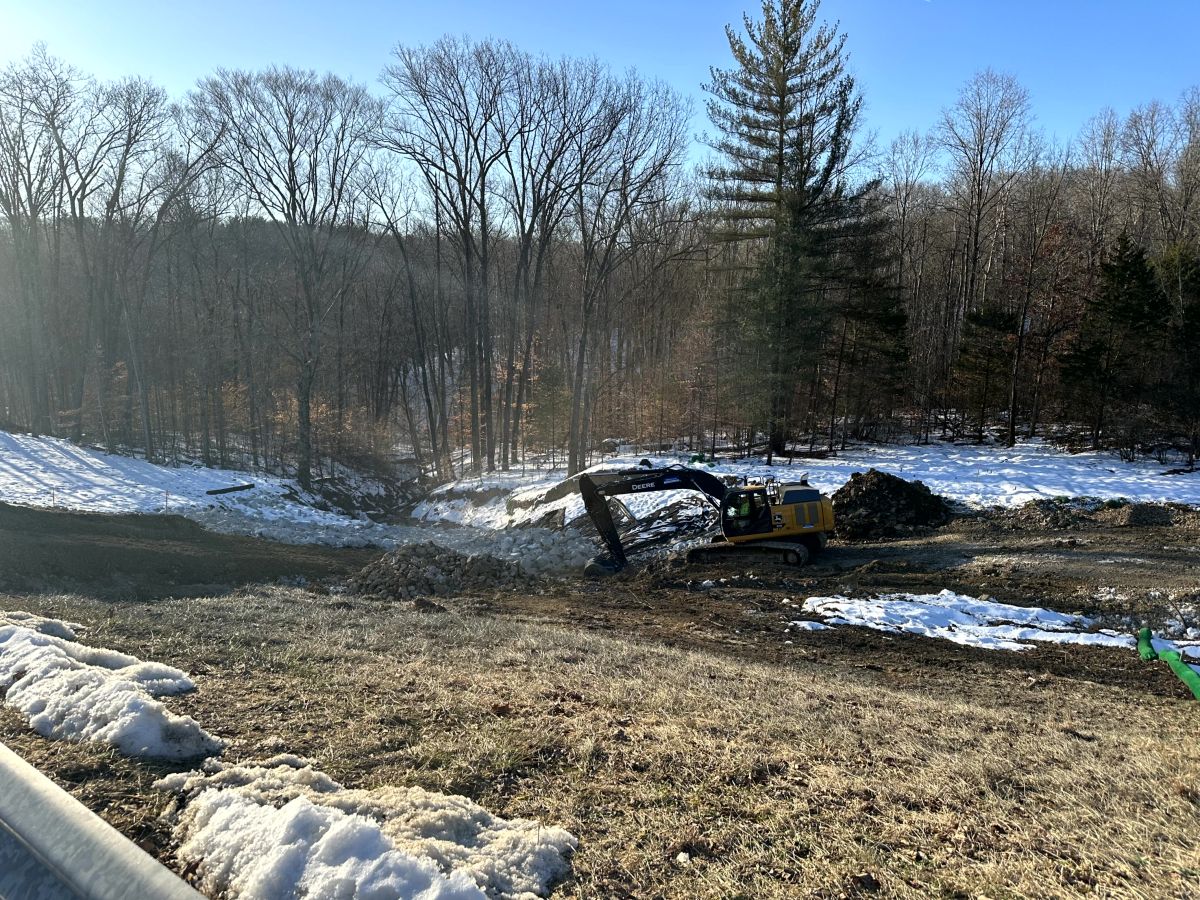 Cordry Spillway Replacement Work