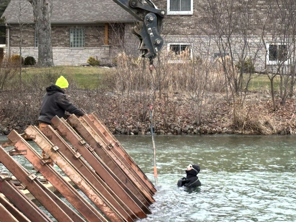 Cordry Spillway Replacement Work