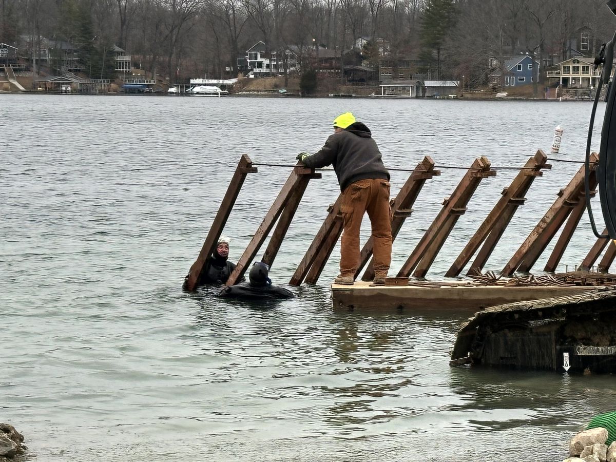 Cordry Spillway Replacement Work