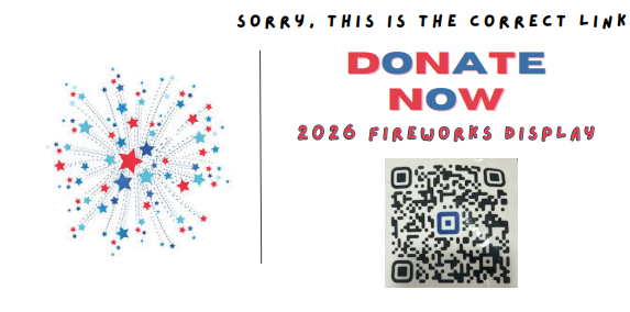 Donate to the 2026 Fireworks Show